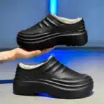 Chausson Mule Fourré Antidérapant 2