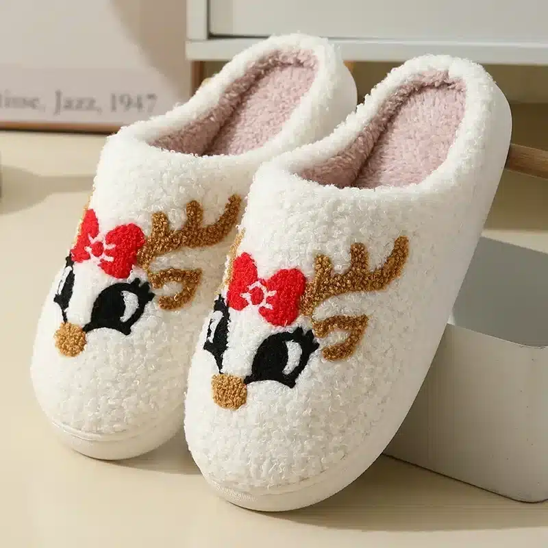 Chausson Renne Doré Kawaii