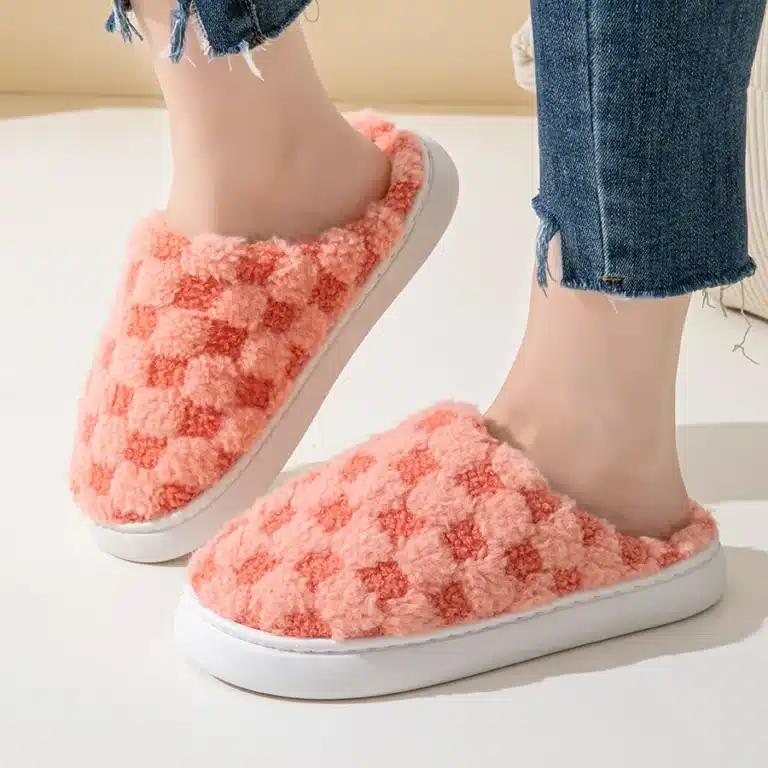 Chausson Damier Femme 1