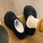 Chausson Mule Fourré Antidérapant 5