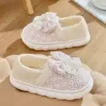 Pantoufles Fermées Avec Noeud 2