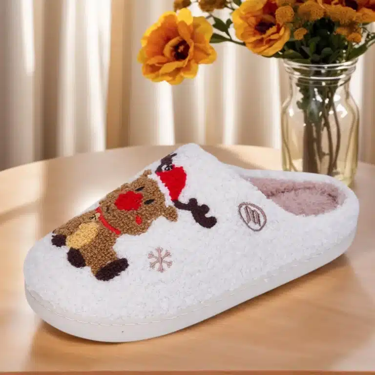 Chausson Renne Brodé 3