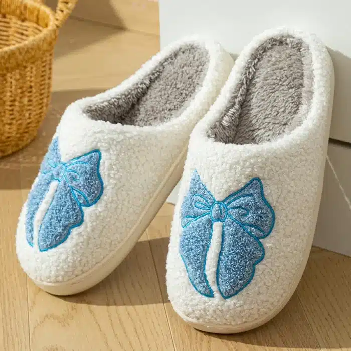 Chausson Noeud Bleu 2