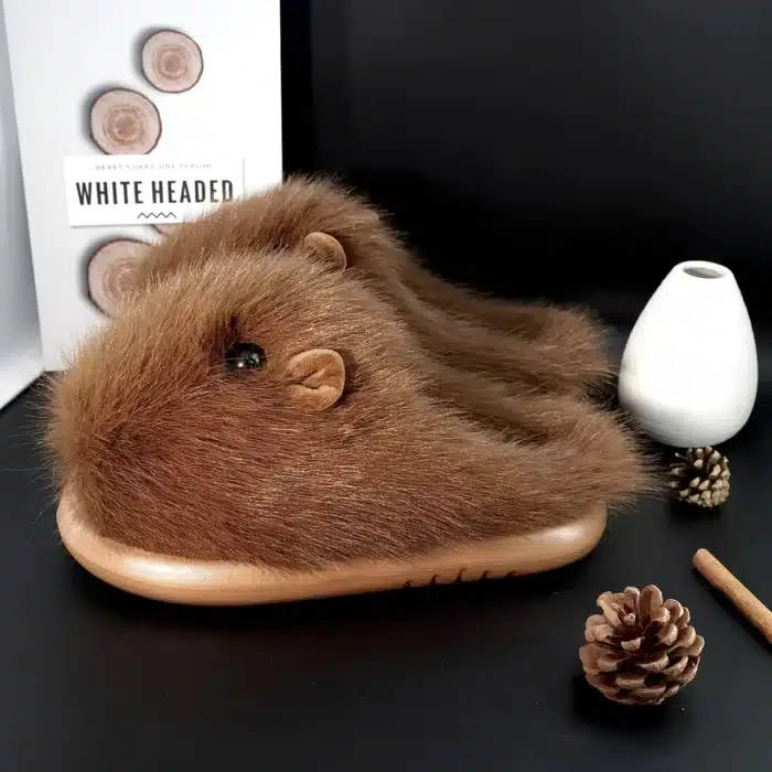 Pantoufle Capybara Polaire 6