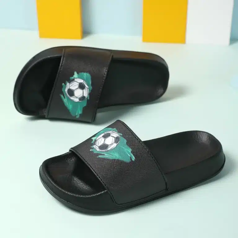 Pantoufle Ete Ballon De Foot Enfant 3