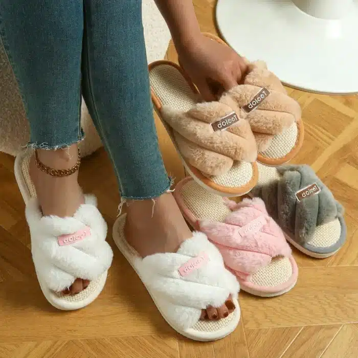 Pantoufle Douce Semelle Plate 4