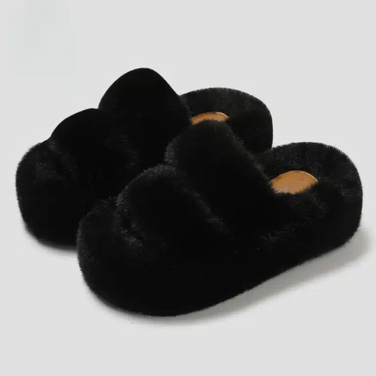 Chausson Fourrure Compensé 4