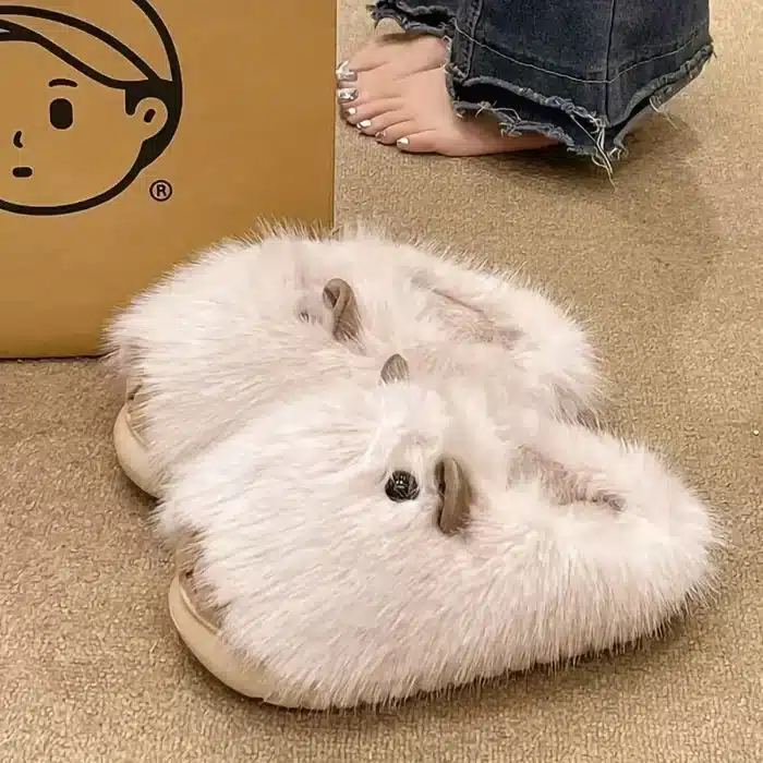 Pantoufle Capybara Polaire 3