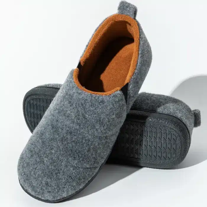 Chausson Fermé Homme Gris 1
