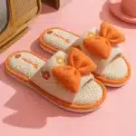 Chausson Lin Noeud Femme 4