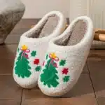 Chaussons Sapin De Noël 4