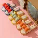 Chausson Lin Noeud Femme 3