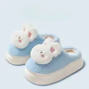 Pantoufles Tête De Lapin Semelle Epaisse 3