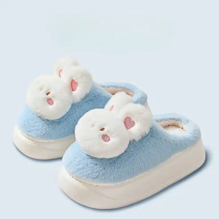 Pantoufles Tête De Lapin Semelle Epaisse 3