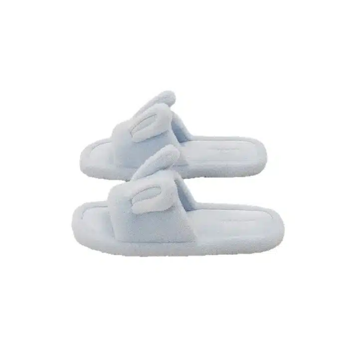 Pantoufles Oreilles De Lapin Semelle Fine 4