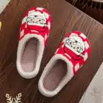 Chausson Père Noël Damier 6