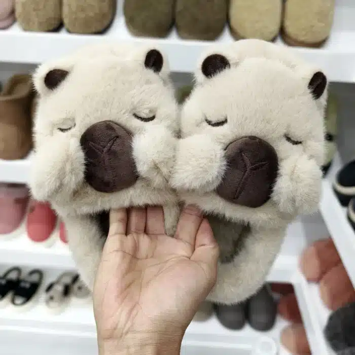 Chausson Capybara Endormi 6