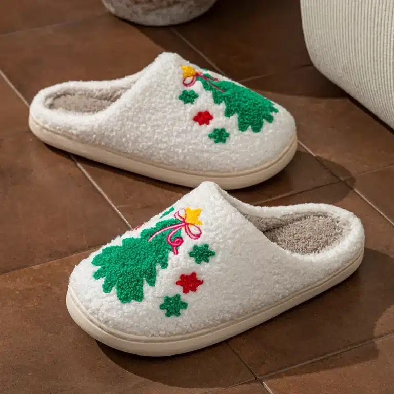 Chaussons Sapin De Noël 6