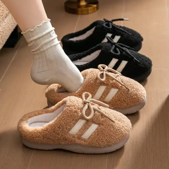 Pantoufles Basket Lacets Femme 4