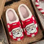 Chausson Père Noël Damier 1