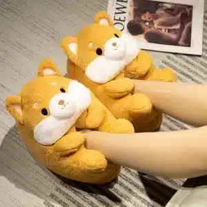 Pantoufles Chien Shiba Inu 1