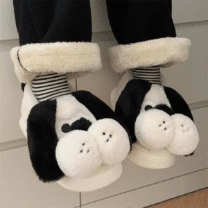 Pantoufles Chien Grosses Babines
