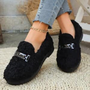 Chaussons Mocassins Femme