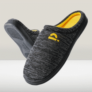 Chausson Homme Grande Taille Gris