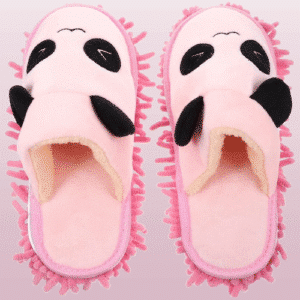 Pantoufles Nettoyage Panda