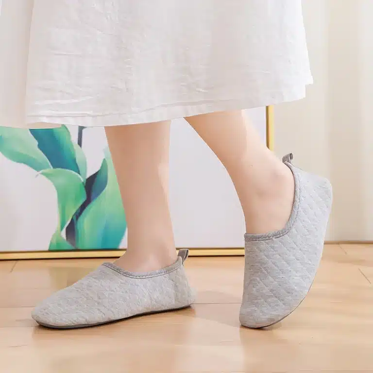 Chaussons Coton Femme Enceinte 3