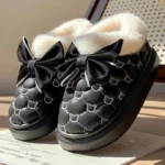 Chaussons Bottines Nounours Elégants Femme 5
