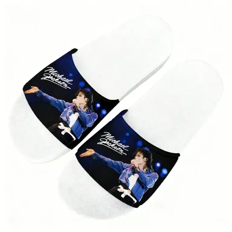 Pantoufles Claquettes Michael Jackson 2