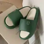 Chausson Été Mixte Vert Et Blanc 8