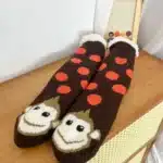 Chaussons Chaussettes Animaux Femme 12