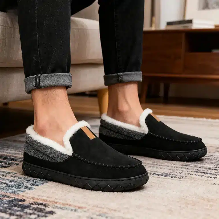 Pantoufles Mocassins Bien Chaudes 6