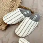 Chaussons Femme Rayures Fines 8