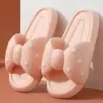 Chaussons Eté Femme Gros Noeud Papillon 6