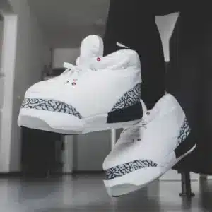 Pantoufles Baskets Blanches Élégantes 1