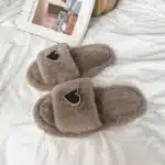 Chaussons Ouverts Avec Coeur 9