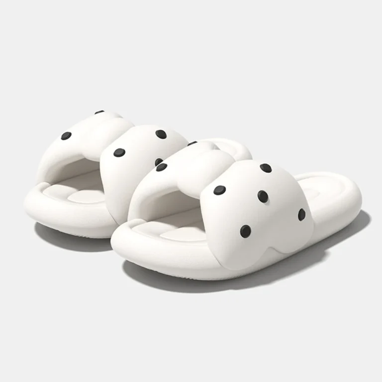 Chaussons Eté Femme Gros Noeud Papillon 10