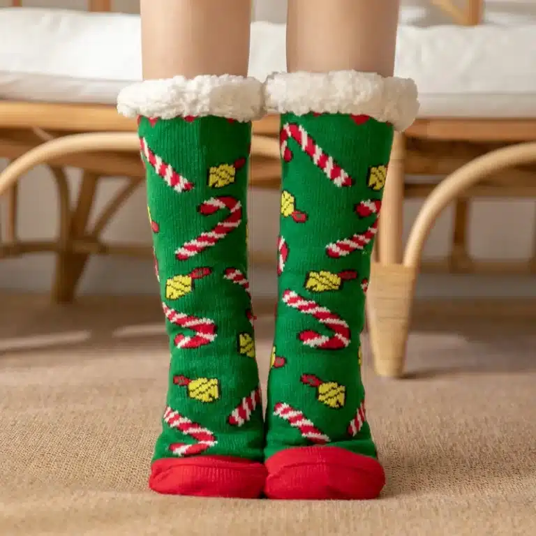 Chaussons Chaussettes Noel Sucre D'Orge 8