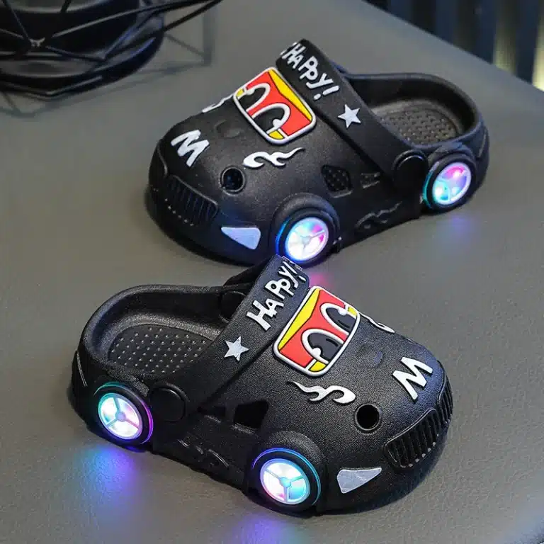 Chaussons Été Voiture Colorée Enfant 8