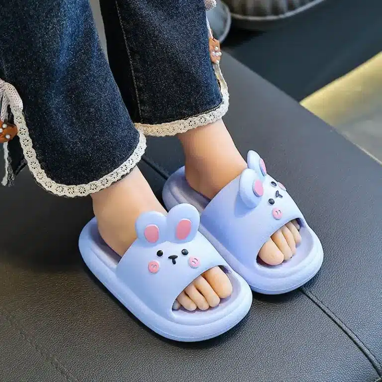 Claquettes Antidérapantes Lapin Kawaii 3