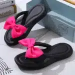 Pantoufles Tongs Noeud Papillon 5