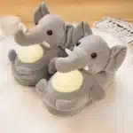Pantoufles Éléphant Hiver 1