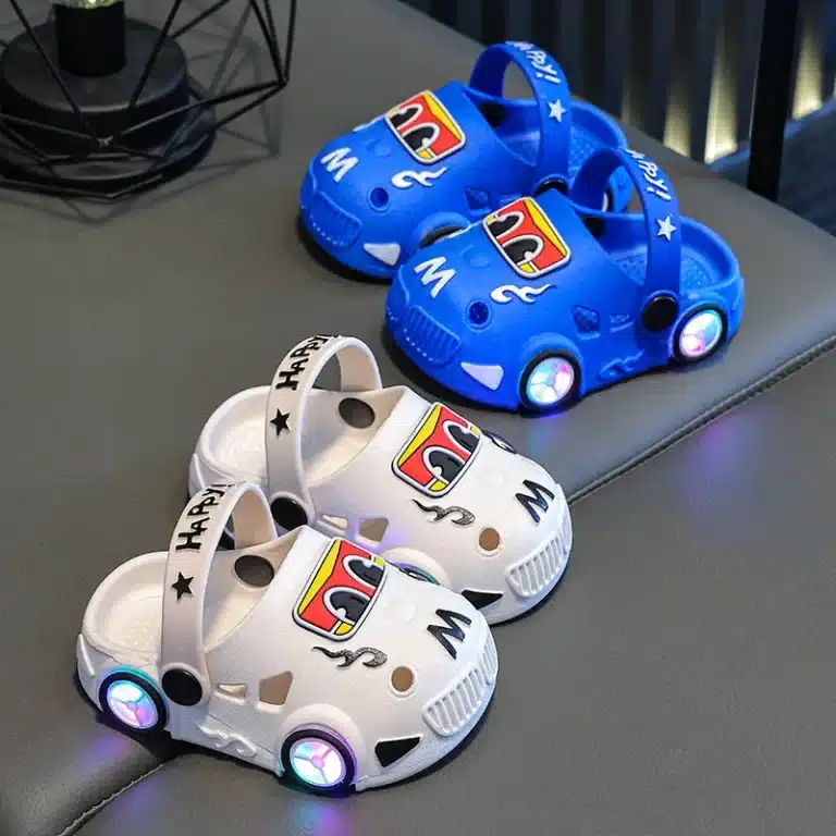 Chaussons Été Voiture Colorée Enfant 3