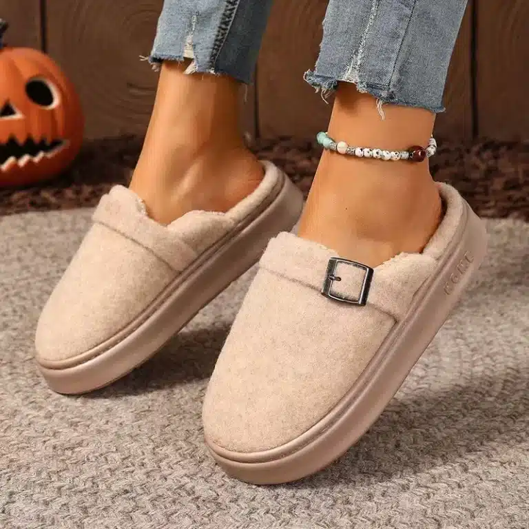 Chaussons Mules Fourrées 3