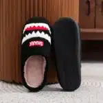 Chaussons Brodés Dents De Requin 2