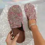 Pantoufles Sabots Brillants 2