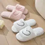 Pantoufles Stylées Avec Coeur 4